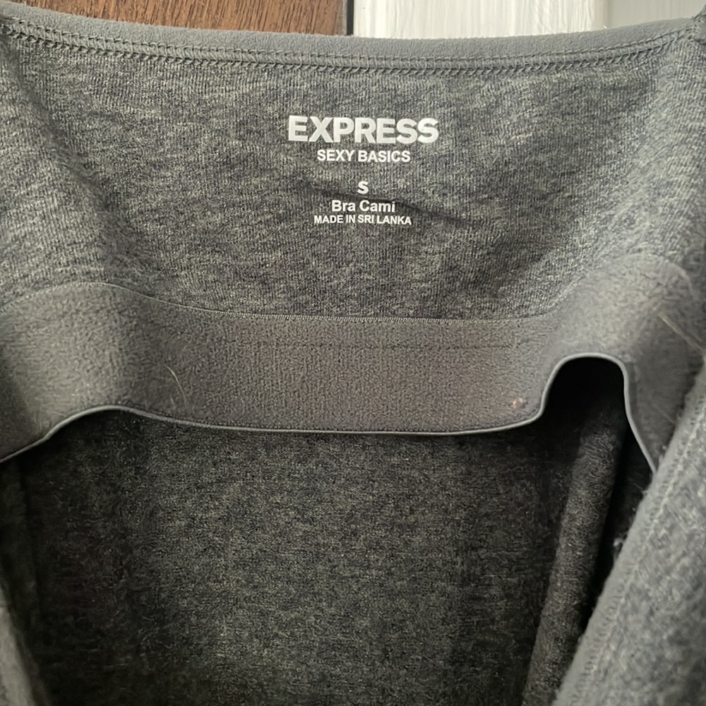 Express gray bra cami - Picture 3 of 3